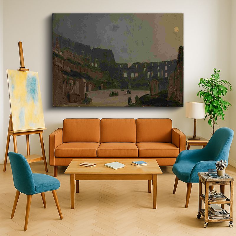 Ressam Kanvas Tablo 453